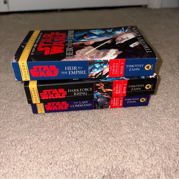 Star Wars Thrawn Trilogy Paperback Legends Set Timothy Zahn - Picture 4 of 4